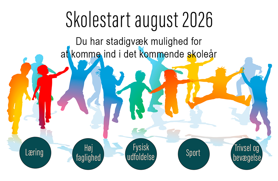 Skolestart 2026 - Søg om optagelse